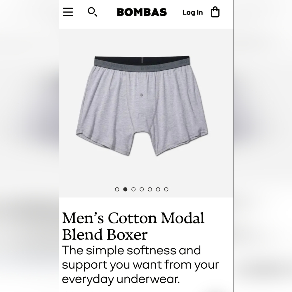Bombas gray 3XL boxer - Picture 1 of 14
